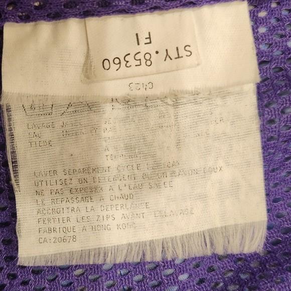 Vuntage patagonia alpine side zip windbreaker pullover - Picture 9 of 10